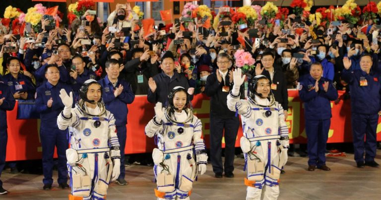 Chinese astronauts return to Earth after six months in space | Space News