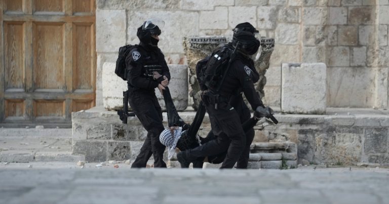 New Israeli raid at Al-Aqsa leaves Palestinians injured | Israel-Palestine conflict News