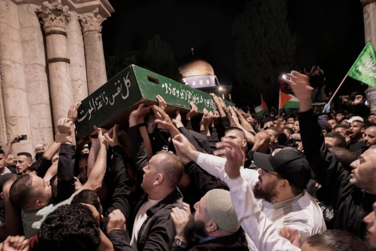 Violence erupts in Jerusalem following Palestinian funeral